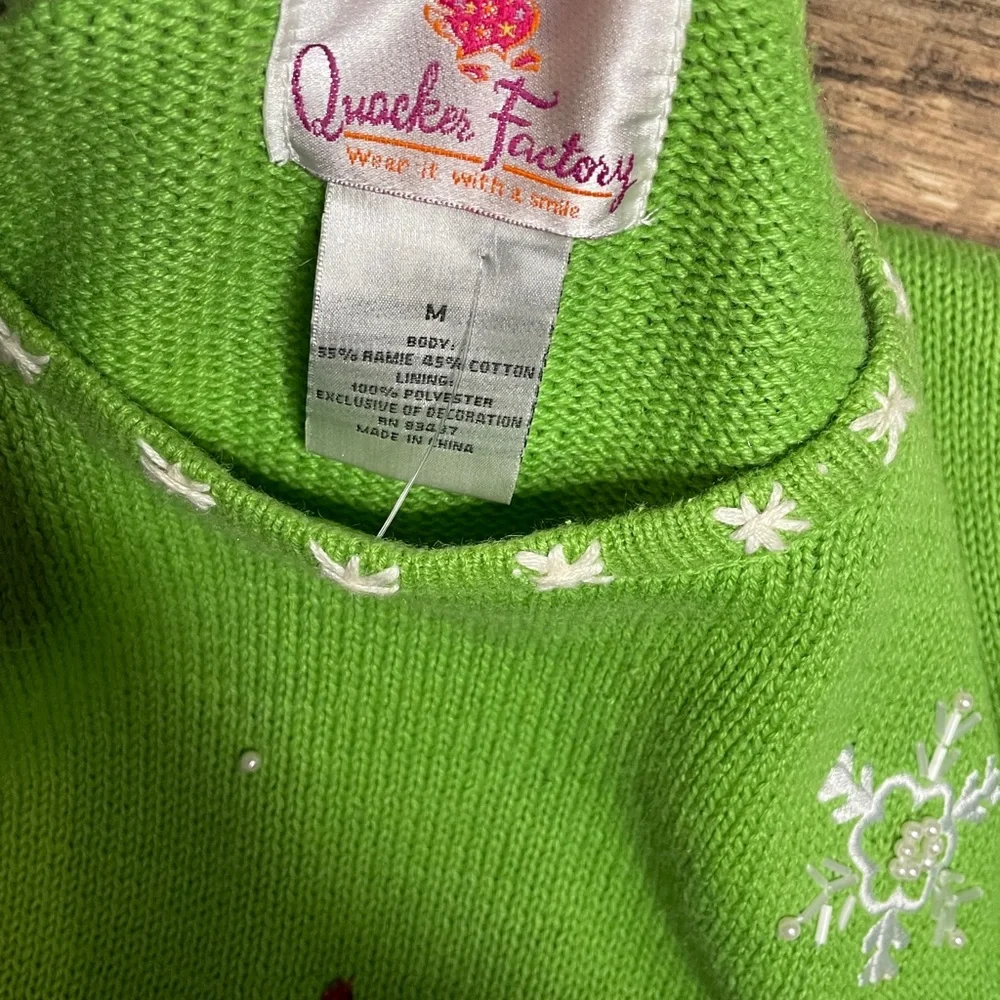 Christmas sweater Santa and Rudolph Ugly Christmas sweater - Picture 7 of 9